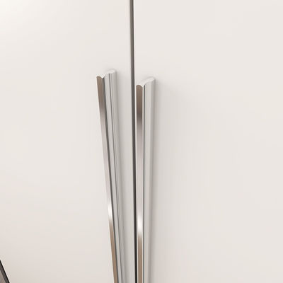 Portes d'appareils de cuisine en nickel rectangulaire