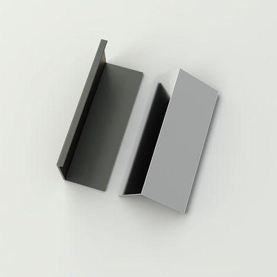 ISO Matte Noir Armoire en aluminium poignées tire pour le vestiaire de chambre
