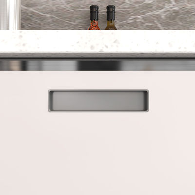 Armoire de cuisine en aluminium en zinc, poignées d'armoire de chambre, poignées de placard, 129 mm sur mesure