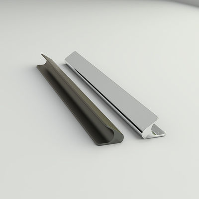Manche électroplatée 128 mm pour appareils de mobilier