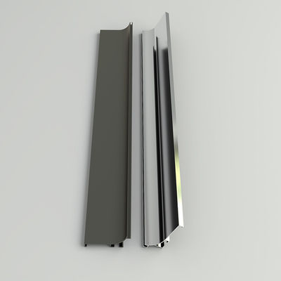 OEM Carré Aluminium Gola Profil Armatures de cuisine Pour la garde-robe