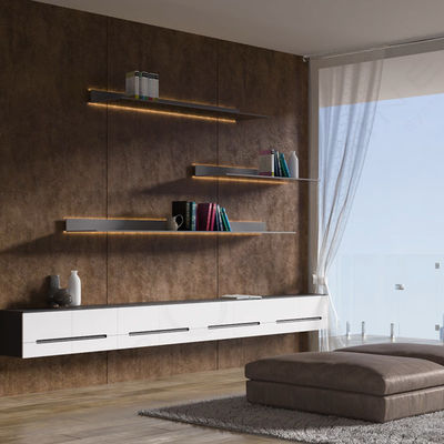 Unité de divertissement flottante en aluminium modulaire