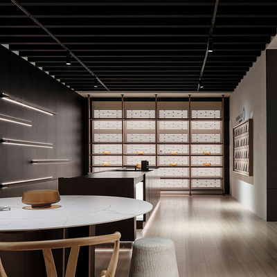 Plateaux de cuisine modulaires en aluminium préfabriqué