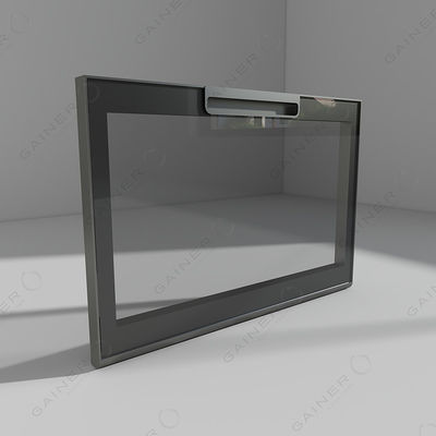 Armoire de cuisine modulaire en aluminium sans cadre