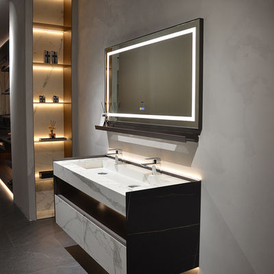 1200 mm lavabo meuble miroir de vanité 40 pouces armoire de médecine