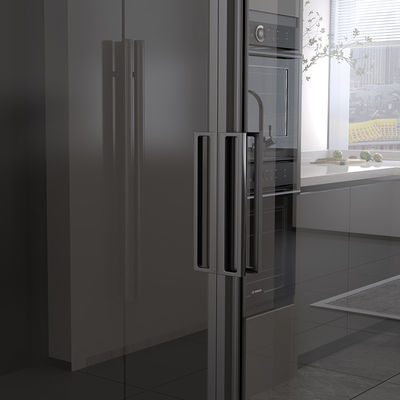Porte coulissante en aluminium à 8 pieds pour patio