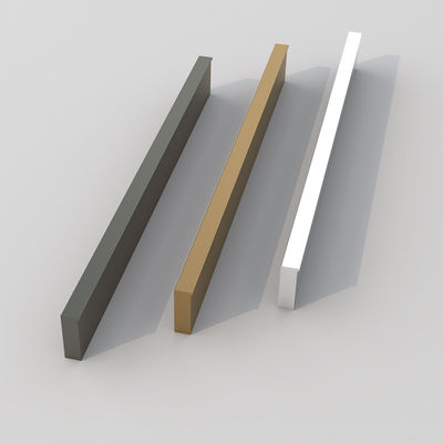 Manche de porte en aluminium pour meubles et équipements 250 mm Manche de porte poussée