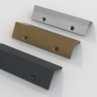 OEM durable en aluminium manche de cabinet caché pour le placard du tiroir