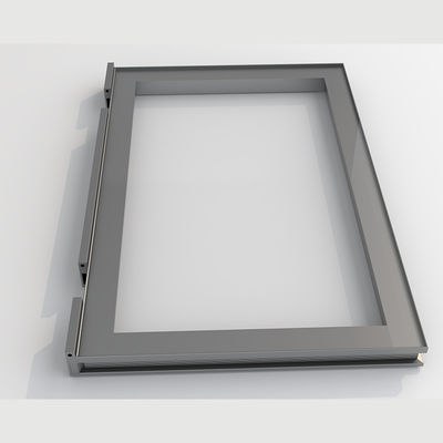 Porte de meuble de cuisine en aluminium cadre de porte extrusion fournisseur